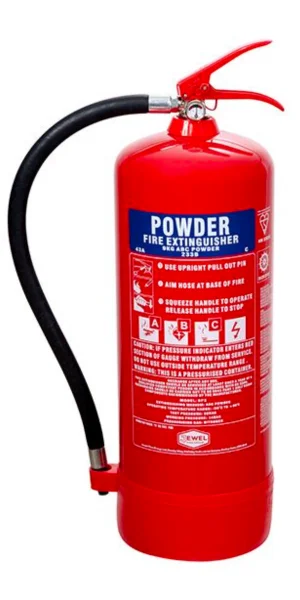 Dry powder fire extinguisher (lilac)